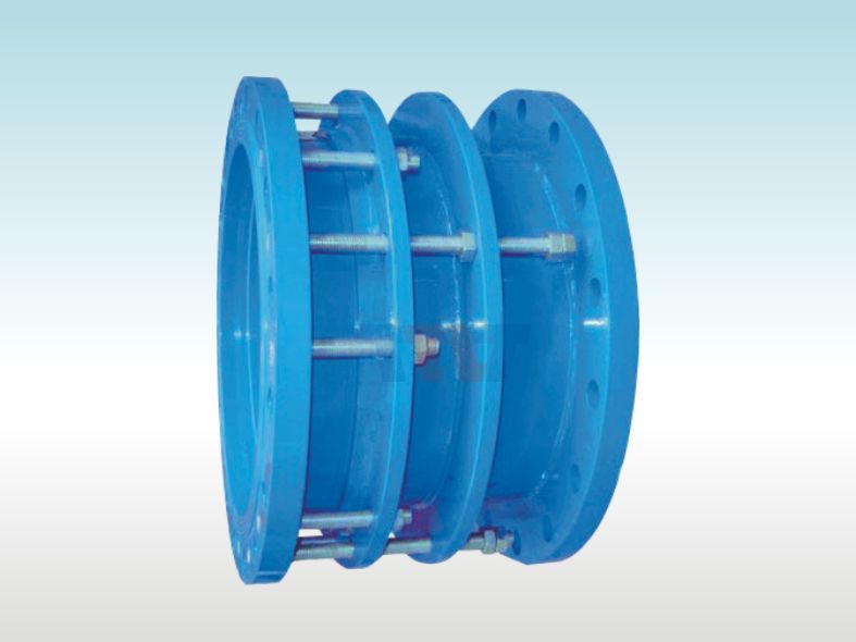 雙法蘭限位伸縮接頭